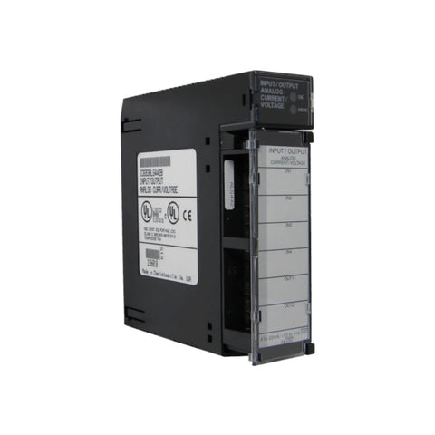 GE IC693ALG442 analog output module, 4 channels, 0–10VDC or 4–20mA, 12-bit resolution, isolated outputs for Series 90-30 PLCs.