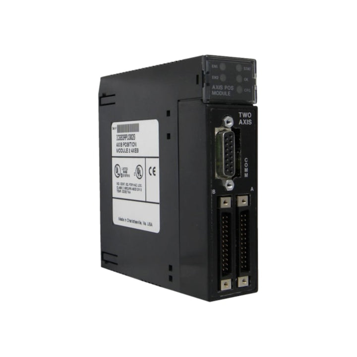 GE IC693APU302 4-channel high-speed counter module, 12–24VDC, 1 MHz input, pulse and quadrature compatible, for Series 90-30 PLCs.