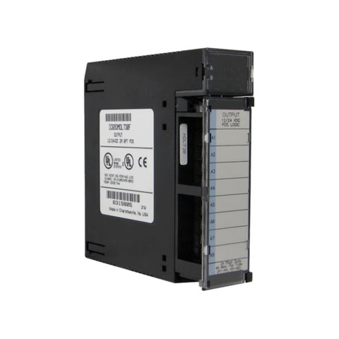 GE IC693MDL730 8-point relay output module for Series 90-30, Form A normally open contacts, 2A, for AC/DC control.