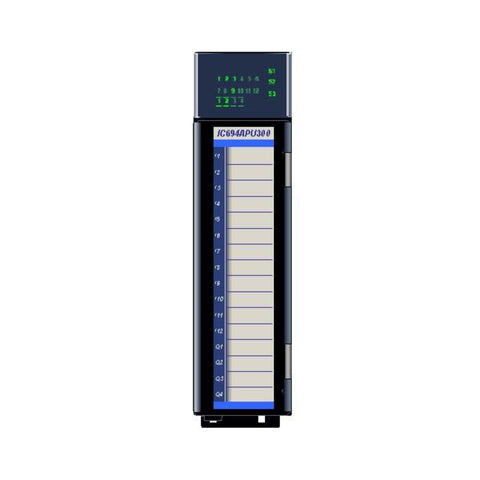 GE IC694APU300 RX3i high-speed counter module, 2-channel, 500 kHz input, with discrete and pulse outputs.