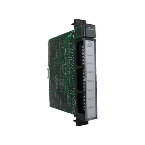 GE IC697ALG230 8-channel analog input module, 4–20mA signal range, for Series 90-70 PLC systems in industrial process applications.
