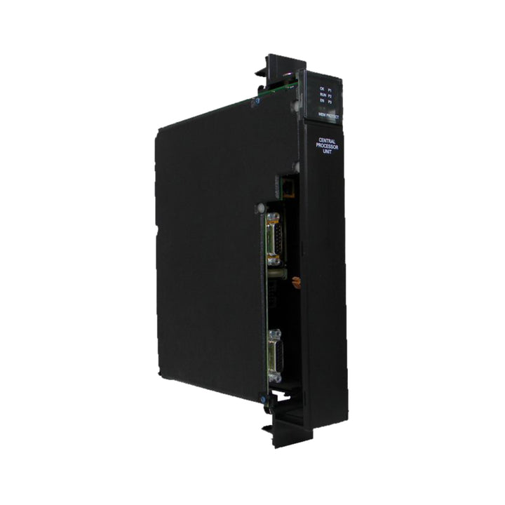 GE IC697CPX772 32-bit CPU module for Series 90-70 PLCs, with 2MB RAM, dual serial ports, and floating-point support.