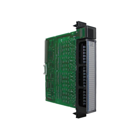 GE IC697MDL251 32-point DC output module for Series 90-70, 5/12/24VDC sourcing outputs, isolated groups, positive logic.