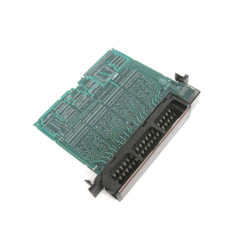 GE IC697MDL350 32-point DC output module, 24/48VDC sourcing logic for Series 90-70 PLCs, industrial-grade high-density output control.