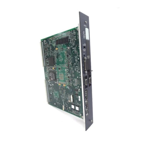 GE IC698CPE020 RX7i CPU module with 300MHz processor, 10MB memory, Ethernet and serial ports for real-time industrial control.