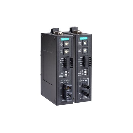 Moxa ICF-1150I-S-SC Industrial Communication Converter offering reliable industrial communication.