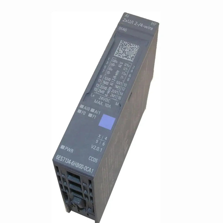 6ES7134-6HB00-0CA1 Siemens SIMATIC ET 200SP, módulo de entradas analógicas, AI 2x U/I 2-.4-wire High Feat., adecuado para BU tipo A0, A1, código de color CC05, diagnóstico de canal, 16 bits, +/- 0,1%