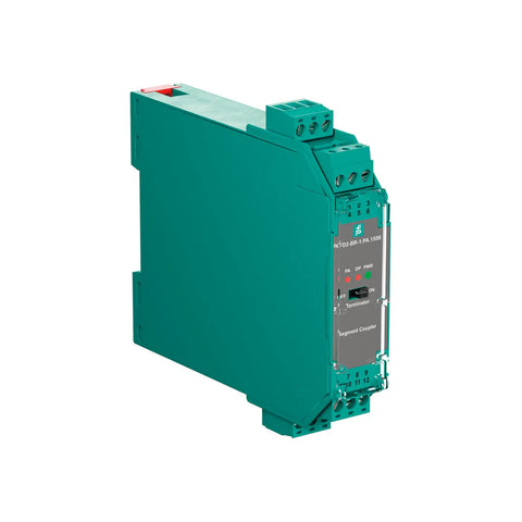 Pepperl+Fuchs KFD2-BR-1.PA.1500 Segment Coupler, PROFIBUS DP to PA gateway, 24–26 V / 400 mA output, Zone 2/Class I, Div. 2 certified.