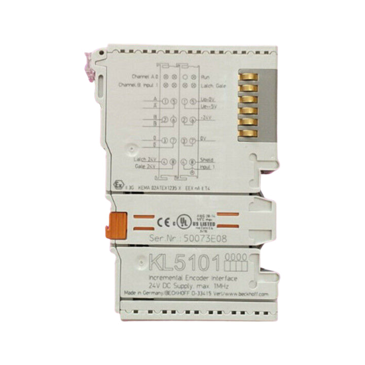 Beckhoff KL5101 incremental encoder interface, 1-channel, 5 V DC, RS422/TTL