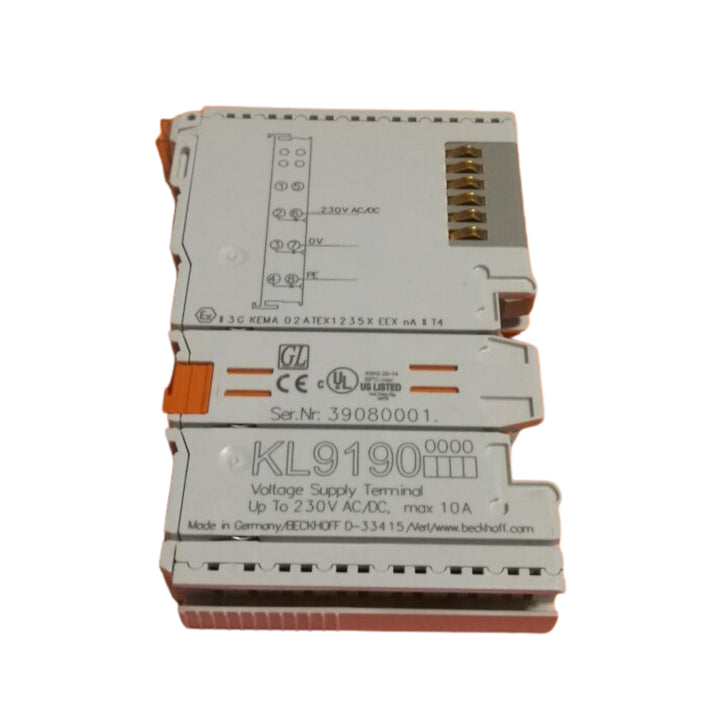 Beckhoff KL9190 power supply terminal, 24 V DC, K-Bus