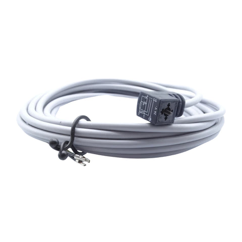 Festo KMEB-1-24-5-LED plug socket, 24V red steady LED with cable, IP65-rated, GTIN 4052568010737, part no. 151689.