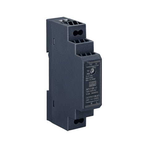 Mean Well LRS-150-24 enclosed power supply, 150 W, 24 V DC, 6.5 A, efficient and reliable for industrial applications.