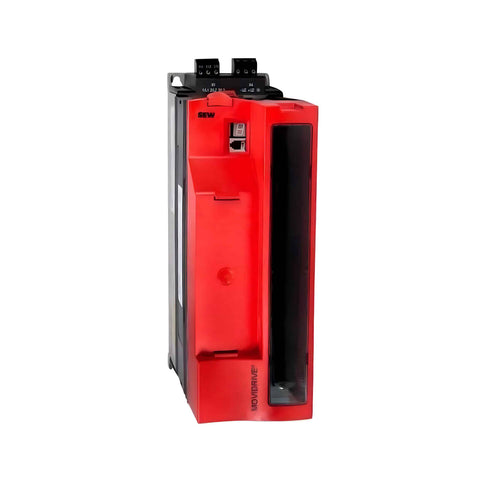 SEW-Eurodrive MDX61B0110-5A3-4-00 inverter drive, 11 kW, 3× 380–500 V AC, 24 A output, Size 2, standard version with integrated brake chopper.