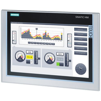 6AV2124-0MC01-0AX0 Siemens SIMATIC HMI TP1200 Comfort, Comfort Panel, touch operation, 12" widescreen TFT display, 16 million colors, PROFINET interface, MPI/PROFIBUS DP interface, 12 MB