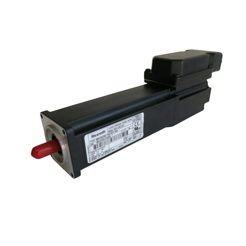 Bosch Rexroth MKD025B-144-KP1-KN servo motor, 1.6 Nm rated torque, 1 Nm holding brake, IP65 protection