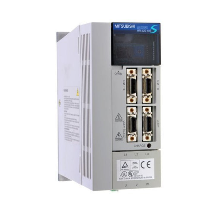 Mitsubishi MR-J2S-40B servo amplifier, 400W, 200–230V, SSCNET compatible, MR-J2S series compact drive