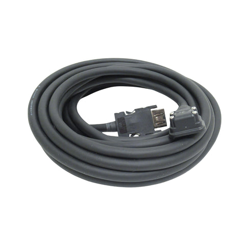 Mitsubishi MR-J3ENCBL5M-A1-L encoder cable, 5 m, straight connector, for MR-J3/MR-J4 servo motors