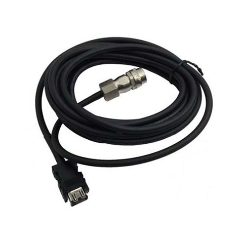 Mitsubishi MR-J3ENSCBL15M-L servo encoder cable, 15 m, L-shaped connector, for MR-J3 servo systems