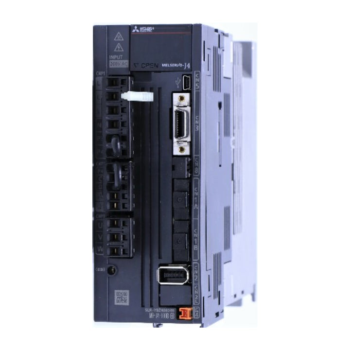 Mitsubishi MR-J4-100B servo amplifier, 1.0 kW, 200 V, SSCNET III/H, MR-J4 series