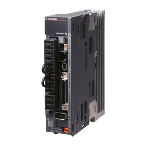 Mitsubishi MR-J2S-10A servo amplifier, 100 W, 200 V, analog/RS-232, MR-J2S series