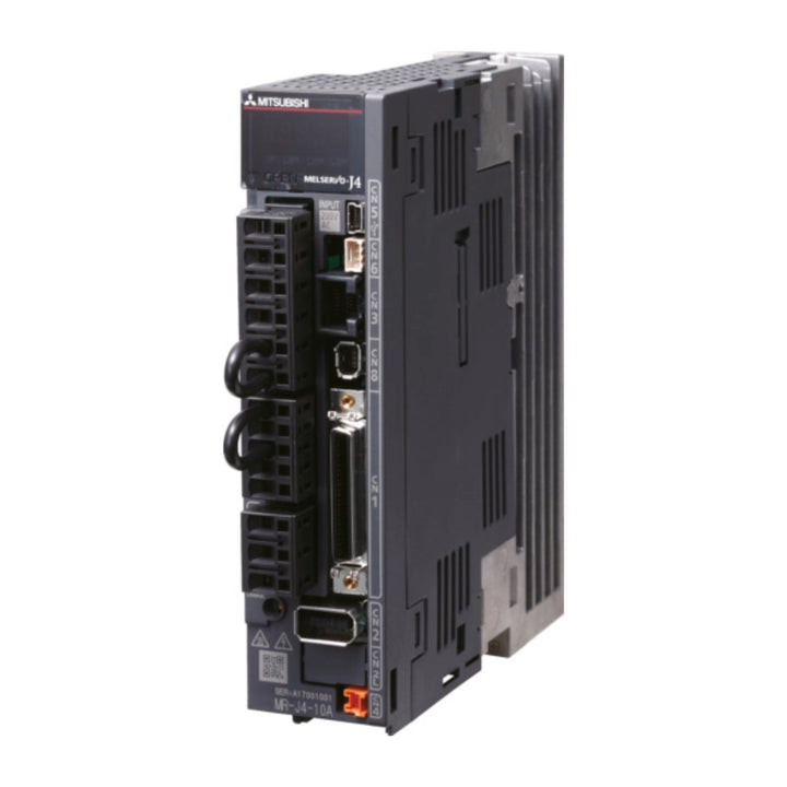 Mitsubishi MR-J2S-10A servo amplifier, 100 W, 200 V, analog/RS-232, MR-J2S series