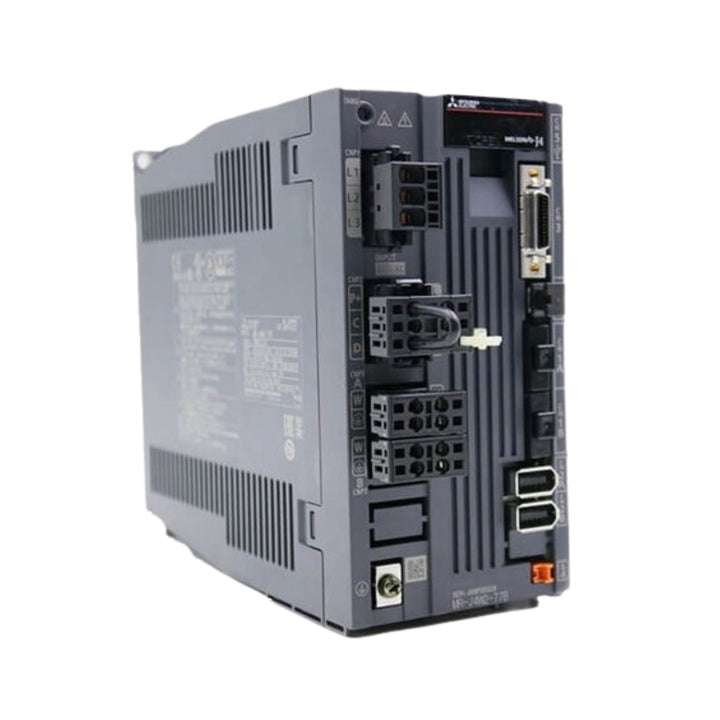 Mitsubishi MR-J4W2-77B dual-axis servo amplifier, 750W + 750W, 200V, SSCNET III/H, MR-J4 series drive