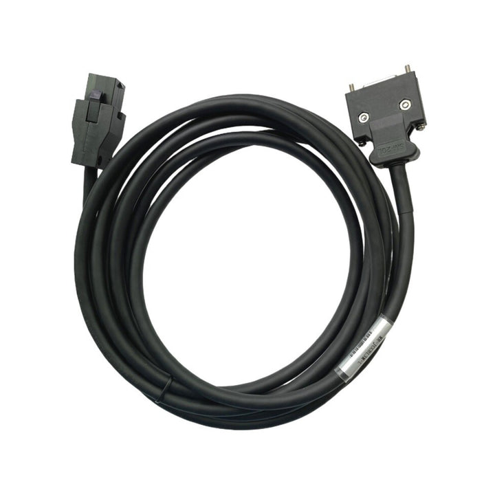 Mitsubishi MR-JCCBL2M-L encoder cable, 2 m low-profile, for MR-J3 servo motor connection