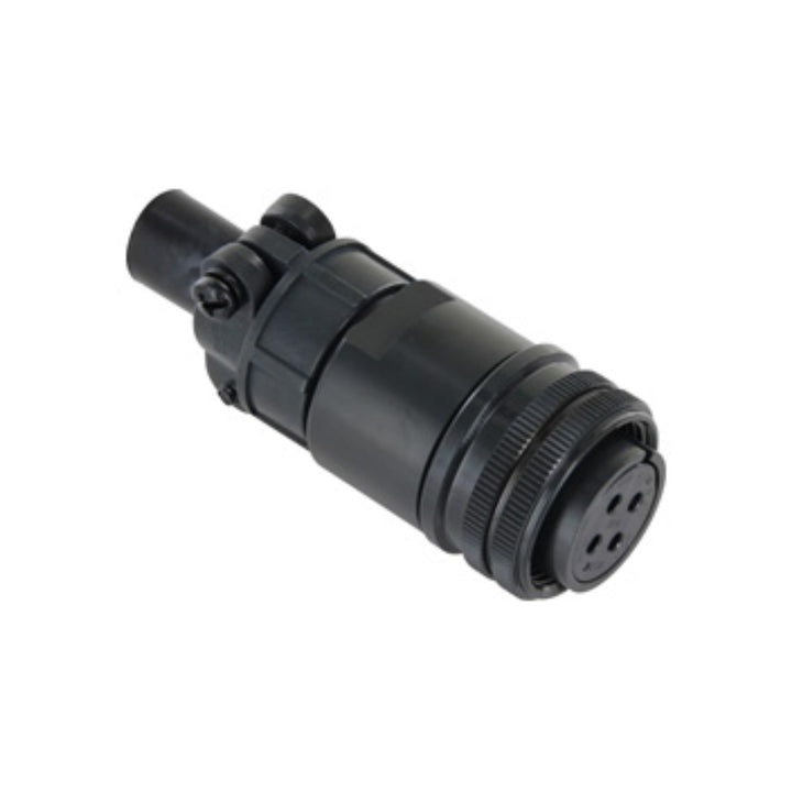 Mitsubishi MR-PWCNS4 servo motor power connector set, IP67-rated, compatible with HG-SR, HG-JR, TM-RFM series.