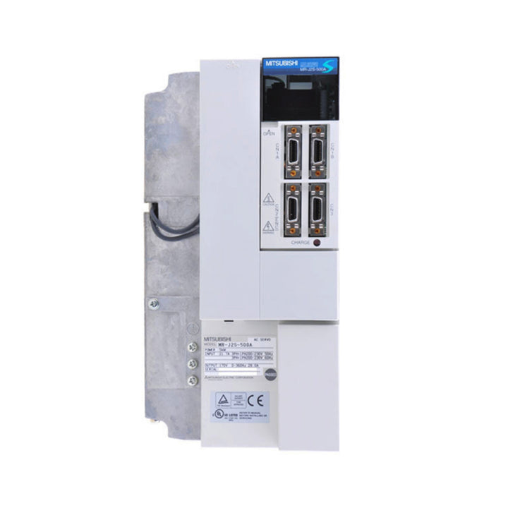 Mitsubishi MR-J2S-500A servo amplifier, 5kW, 200V, analog/pulse input, for high-performance motion control