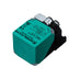 Pepperl+Fuchs NBB20-L2-A2-V1 inductive proximity sensor with 20 mm sensing distance, PNP NO/NC output, M12 connector, and IP68/IP69K rating.