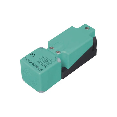 Pepperl+Fuchs NBB20-U1-A2 inductive sensor, 20 mm range, PNP output, cable connection, IP67 rated for industrial automation.