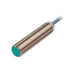 Pepperl+Fuchs NBB4-12GM50-E3-V1 M12 inductive proximity sensor with 4 mm sensing distance, PNP normally closed output, and IP67 protection.