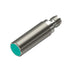 Pepperl+Fuchs NBB5-18GM50-E2-V1 5 mm inductive proximity sensor with PNP NO output, M18 threaded housing, and IP68 rating for industrial automation.