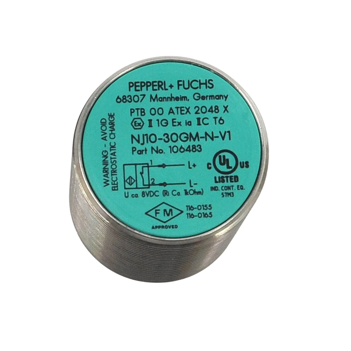 Pepperl+Fuchs NJ10-30GM-N-V1 106483 Inductive Proximity Sensor