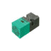 Pepperl+Fuchs NJ15-M1-E2-V1 M30 inductive sensor with 15 mm non-flush sensing range, PNP output, and IP67 rating for industrial automation.