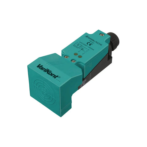 Pepperl+Fuchs NJ40-U10-E2 inductive sensor, 40 mm flush, 2-wire AC/DC, IP67-rated.