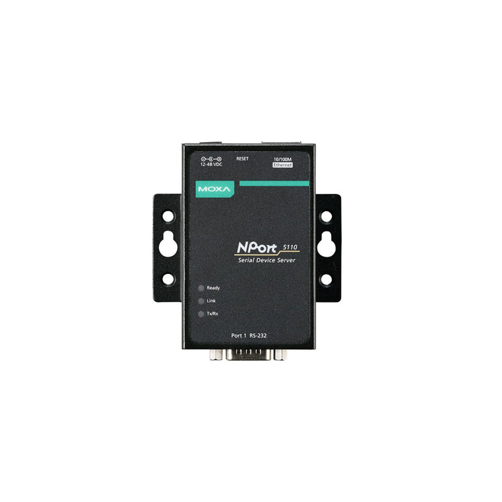 Moxa 5110-T Serial Device Server, providing reliable industrial communication for various applications.