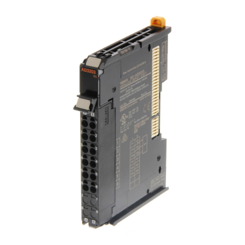 NX-AD3203 Omron high-performance analog input unit for Omron's NX-series controllers, delivering accurate signal acquisition for diverse industrial automation applications.