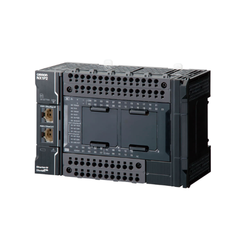 NX1P2-1040DT Omron compact PLC with a dual-core processor and 40 I/O points, providing efficient control for diverse industrial applications.