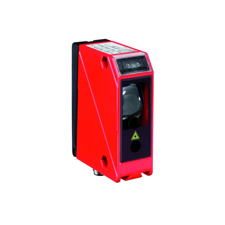 Leuze ODSL 96B M/C6‑S12 distance sensor with 50–650 mm range, metal housing, Class 2 laser