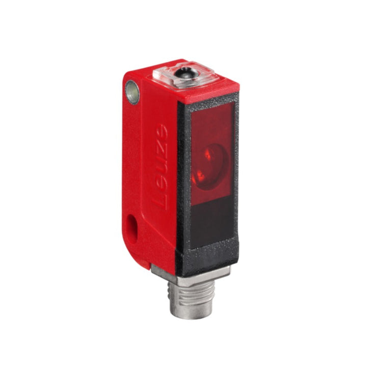 Leuze PRKL 3B/6.22‑S8 compact retro-reflective sensor, 3 m range, 2 m cable, polarized red light, IP67