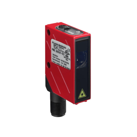 Leuze PRKL 8/24.91‑S12 retro-reflective sensor, 8 m range, polarized red light, M12 connector, IP67