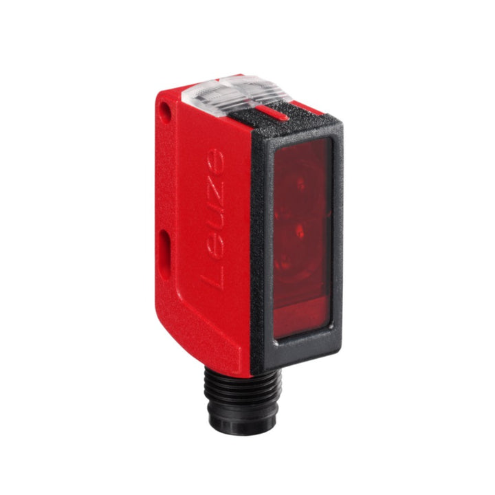 Leuze PRK 25B/66.3‑S12 retro-reflective sensor, 12 m range, PNP output, M12 connector, IP67 housing