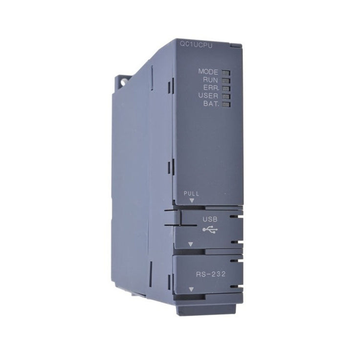 Mitsubishi Q01UCPU CPU module, 20k steps, compact MELSEC-Q PLC processor