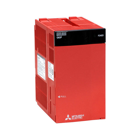 Mitsubishi Q62P power supply module, 5 V DC, 6 A, for Q Series PLC