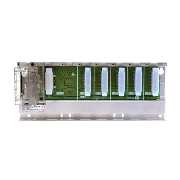 Mitsubishi Q65B base unit, 6-slot rack for MELSEC-Q PLC modules, DIN/panel mount