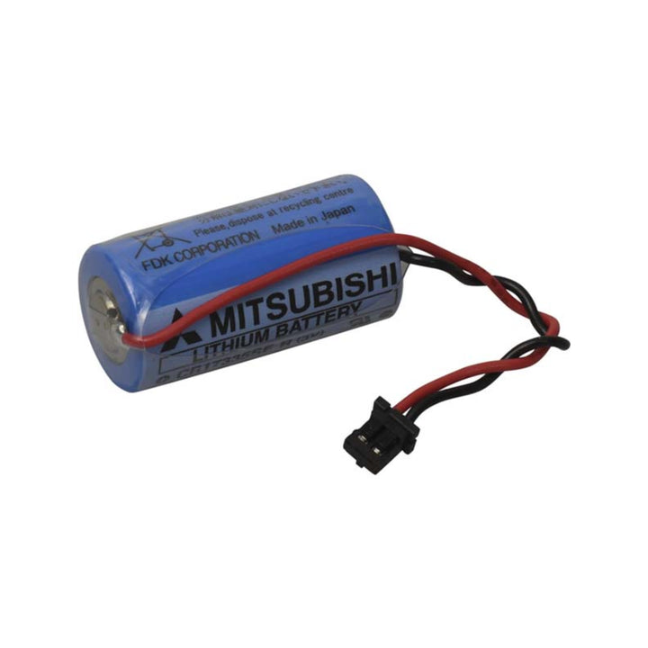 Mitsubishi Q6BAT lithium backup battery, 3.6V, for MELSEC-Q PLC, memory retention module