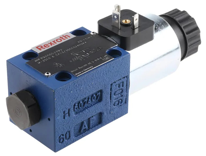 R900052392 Rexroth 3SED6CK13/350CG24N9K4 POPPET DIRECTIONAL VALVE Size 6, symbol CK, electrical with solenoid, 24 V DC