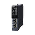 Mitsubishi RJ71EN71 Ethernet module, 2-port, CC-Link IE Field, SLMP, and SNTP support for MELSEC iQ-R Series PLCs.