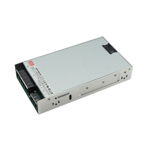 Mean Well RSP-500-48 AC/DC power supply, 500 W, 48 V DC, 10.4 A, reliable for industrial and automation applications.